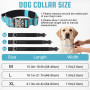 Ledeak Collier de Chien Tactique, Militaire Collier Réglable Nylon Chien avec Poignée, Colliers pour Chiens Rembourré avec Boucl
