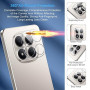 Vauki Verre Trempé pour Xiaom Redmi Note 15 Pro 5G Protection D'écran Film avec Caméra Arrière Protecteur,Dureté 9H Vitre écran,