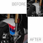 Resin Bike Autocollant Moto Compatibles avec BMW S 1000 XR 2020-2026. Protections Garde-Boue Contre Les Chocs et Les Éraflures.