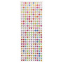 Baker Ross Mini Strass Fleurs Autocollantes (Lot de 308) - Matériel Créatif pour Enfants et Adultes - Version Anglaise