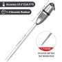 ThermoPro TP02S Thermometre Cuisine Patisserie Numérique 3 Secondes Instantané pour Boissons Chaudes Lait Les Confiseries Sucre