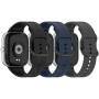 Xisair 3 Pièces Bracelets Compatible avec Xiaomi Redmi Watch 6/5 / 4 & Xiaomi Smart Band 10 Pro / 9 Pro / 8 Pro Bracelet en Sili