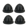 4 Pièces Silentblocs en Caoutchouc pour Cache-Moteur BMW - Résistants aux Hautes Températures, Compatibles avec les Séries 1/2/3