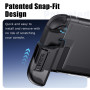 Savage Raven by Skull & Co. FissionGrip Bundle (Carrying Case Included): Dockable Split Protective Case for Nintendo Switch 2 (2