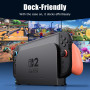 Savage Raven by Skull & Co. FissionGrip Bundle (Carrying Case Included): Dockable Split Protective Case for Nintendo Switch 2 (2