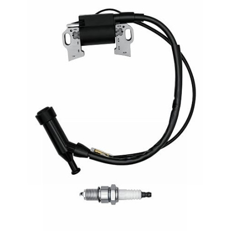 Strongthium Bobine d'Allumage et Bougie pour Honda GX240 GX270 GX340 GX390, Predator 301cc 420cc, Moteur 8-13HP Générateur Netto