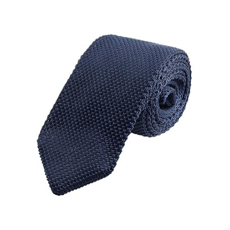WANYING Hommes 7cm étroite Tricotés Cravate Narrow Tie Retro Sporty Casual Bureau Basic pour Gentleman