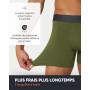 FM London Lot de 7 Boxers, Boxer pour Homme, Caleçon pour Homme sans Étiquette, Riche en Coton, Respirant, Doux et Extensible