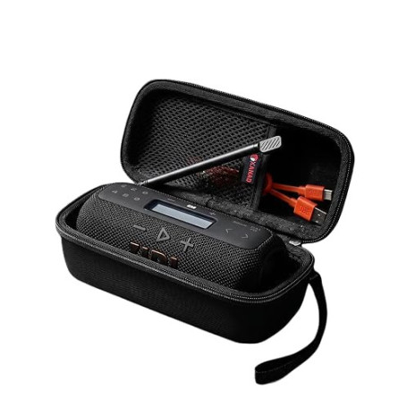 XANAD Étui Transport Rigide pour JBL Tuner 2 Tuner 3 Enceinte Radio Portable Bluetooth avec Radio（Noir） | Compatible avec JBL Tu
