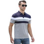 Comilaka Polo Homme Manches Courtes Polos T Shirt à Rayures Poloshirt Été Casual Couleur Contrastée | Casual, Manches Courtes, P