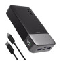 JUOVI Batterie Externe 65W 20000mAh Power Bank USB C in&Out Chargeur Portable Charge Rapide Compatible avec MacBook iPhone 17 16