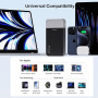 JUOVI Batterie Externe 65W 20000mAh Power Bank USB C in&Out Chargeur Portable Charge Rapide Compatible avec MacBook iPhone 17 16