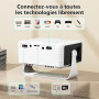 Yoton Mini Projecteur, 2026 amélioré, 1080P Full HD, 15000 lumens, Zoom à 50%, Auto Keystone, Videoprojecteur Portable Compatibl