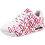 SKECHERS UNO-SPREAD THE LOVE WBL Blanc Femme Blanc