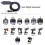 Hsthe Sea Simulateur de vol RC simulateur PC Flysky pour télécommande Flysky FS-i6 FS-i4 FS-TH9X FS-T6 FS-T4B FS-GT3 FS-GT2