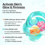 Anua PDRN Collagen Glow Spray – Brume Hydratante & Raffermissante au Collagène, Anti-Âge & Éclat, Skincare Coréenne, (100ml, 3.3