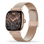 Ice-Watch - Ice Smart 2.0 - Montre connectée carrée pour Femme avec Bracelet en Acier Inoxydable (1.70 Pouces)