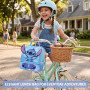 Get Trend 3D Disney Stitch Sac Isotherme Repas Enfant Fille, Double Compartiment Lunch Bag Isotherme avec Poignée et Fermeture E