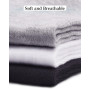 Duufin 12 Paires Chaussettes pour Garçon Fille Chaussettes Enfant Chaussettes Bébé Chaussettes de Sport