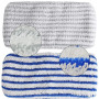 6 Pièces Clean and Steam Lingette, Clean and Steam Accessoires, Serpillere Balai Vapeur pour Rowenta Clean & Steam ZR850002 ZR00