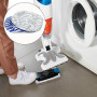 6 Pièces Clean and Steam Lingette, Clean and Steam Accessoires, Serpillere Balai Vapeur pour Rowenta Clean & Steam ZR850002 ZR00