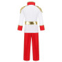 Lito Angels Déguisement Prince Charmant Garçon, Rouge, 4-10 ans | avec Couronne, Roi Royal