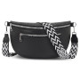 AIRCBC Sac Banane Femme Sac Bandoulière Tendance en Cuir Vegan Sacoche Ville Bandoulière amovible et réglable pour Tous les Jour