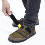 Hsyooes Chaussons Femme Hommes Chaussures Réglables Scratch Pantoufles Sandales Respirable Diabéthique Chaussons Orthopédique An