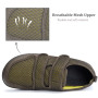 Hsyooes Chaussons Femme Hommes Chaussures Réglables Scratch Pantoufles Sandales Respirable Diabéthique Chaussons Orthopédique An