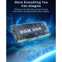 SUKOTOP 19 Pouces Ordinateur Tout-en-Un Noyau d'ordinateur i5 4 noyaux (jusqu'à 3,7 GHz) 256 Go SSD WiFi6 Bluetooth 5.3 avec Kye