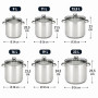 BAUMALU Traiteur inox + couvercle verre 32 cm