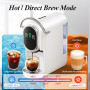 Cafelffe Machine à Café Multi-Capsules MK-609S 6 en 1, 7 tailles de tasse, machine expresso 19 bars, compatible avec les capsule