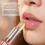 Lot de 2 Rouge à Lèvres PH Magique avec Feuille d'Or, Baume à Lèvres Transparent Changeant de Couleur selon la Température, Hydr
