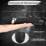 Vibrateurs réalistes pour vous clitoris et G -Spot - vibrateur Silicone AV avec 7 modes de vibration, stimulation de massage Sti