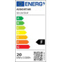 Aigostar 20W Projecteur LED Extérieur avec Détecteur de Mouvement，2 Pièces，1650LM Ultra Mince Spot LED Interieur，Lumière de Sécu