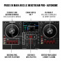Numark Mixstream Pro+ contrôleur DJ avec séparation Stems, 2 platines, Wi-Fi, mixeur, écran tactile 7", haut-parleurs, compatibl