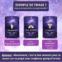 Le Grand Oracle des Réponses Célestes – Oracle Divinatoire Français de 110 cartes pour des réponses simples, immédiates et préci