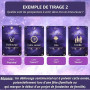 Le Grand Oracle des Réponses Célestes – Oracle Divinatoire Français de 110 cartes pour des réponses simples, immédiates et préci
