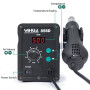 YIHUA 858D station de soudage à air chaud 700W pour soudure et dessoudage SMD avec contrôle de température PID, fonction de déma