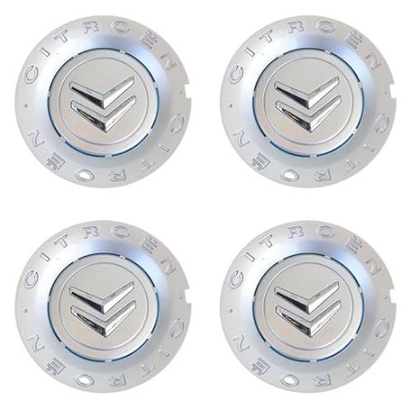 SXDZHK Auto Cache Moyeux pour Citroen C4 2010-2015, Cache Moyeu Centre de Jante Capuchons Cache de Roue Centrale D'emblème Antir