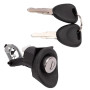 Konuooer Serrure de Coffre pour Twingo 1 Logan 1 Sandero 1 Voiture Bouton barillet Serrure du hayon avec clé 7701367940