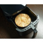 patisse 02854, Moule A Tarte Fond Amovible pour Friteuse à Air Chaud Air Fryer XL & XXL, Noir, Ø 20 Cm x 2.5 Cm, Acier Revêtu sa