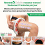 TESMED CELLULITE: Efficacité Clinique, Masseur Manuel Anti Cellulite Breveté, Made in Italy, Appareil de Massage avec Rouleaux A
