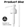 2 Pièces Pompe Sirops pour Monin 1 L, Pompe doseuse 10 ML pour sirop, kit Distributeur de sirops réutilisable, Distributeur à Po