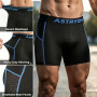 ASTRYON Short Cycliste Homme Cuissard Vélo VTT 5D Rembourré Coussin Gel, Respirant Séchage Rapide Antichoc Élastique Anti Glissa