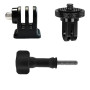 ShipeeKin Adaptateur de trépied Fixation 1/4" en métal, Adaptateur de Filetage pour trépied avec clé pour Gopro Hero caméras d'a