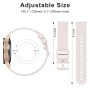Wanme 3 Pièces 20mm 22mm Bracelet de Montre en Silicone, Souple Bracelet de Replacement en Dégagement Rapide avec Boucle en Même