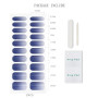 JMEOWIO Autocollant Ongles Gel UV Yeux de Chat Gel Nail Art Stickers Semi-durci Stickers Ongle Deco Ongle Design Manucure