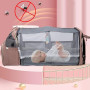 LEcylankEr Sac a Langer Bebe avec lit Bébé - Grand Sac à Dos à Langer avec Matelas à Langer et Sac Isolant, Moustiquaire et Port