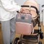 LEcylankEr Sac a Langer Bebe avec lit Bébé - Grand Sac à Dos à Langer avec Matelas à Langer et Sac Isolant, Moustiquaire et Port